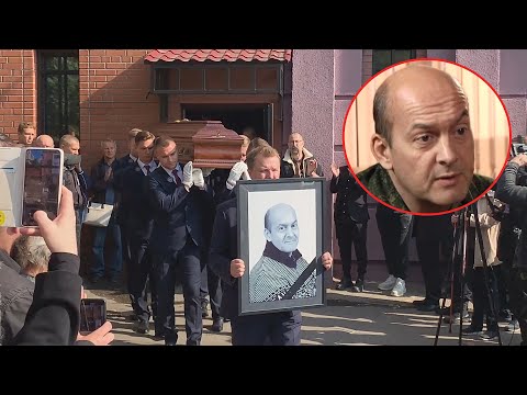 Прощание с актером Вячеславом Гришечкиным