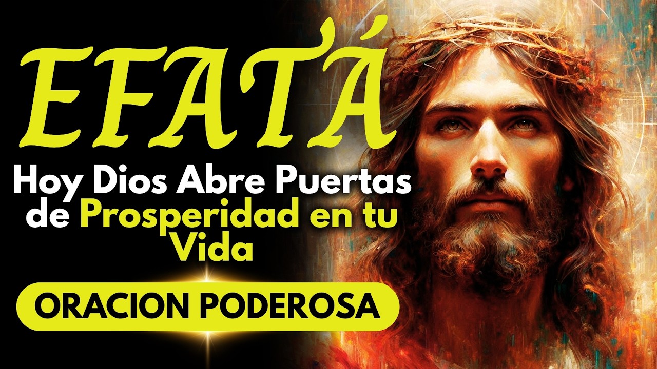 Lunes de Abundancia: Effatá en tu vida 🙌 Dios Abre Puertas de ...