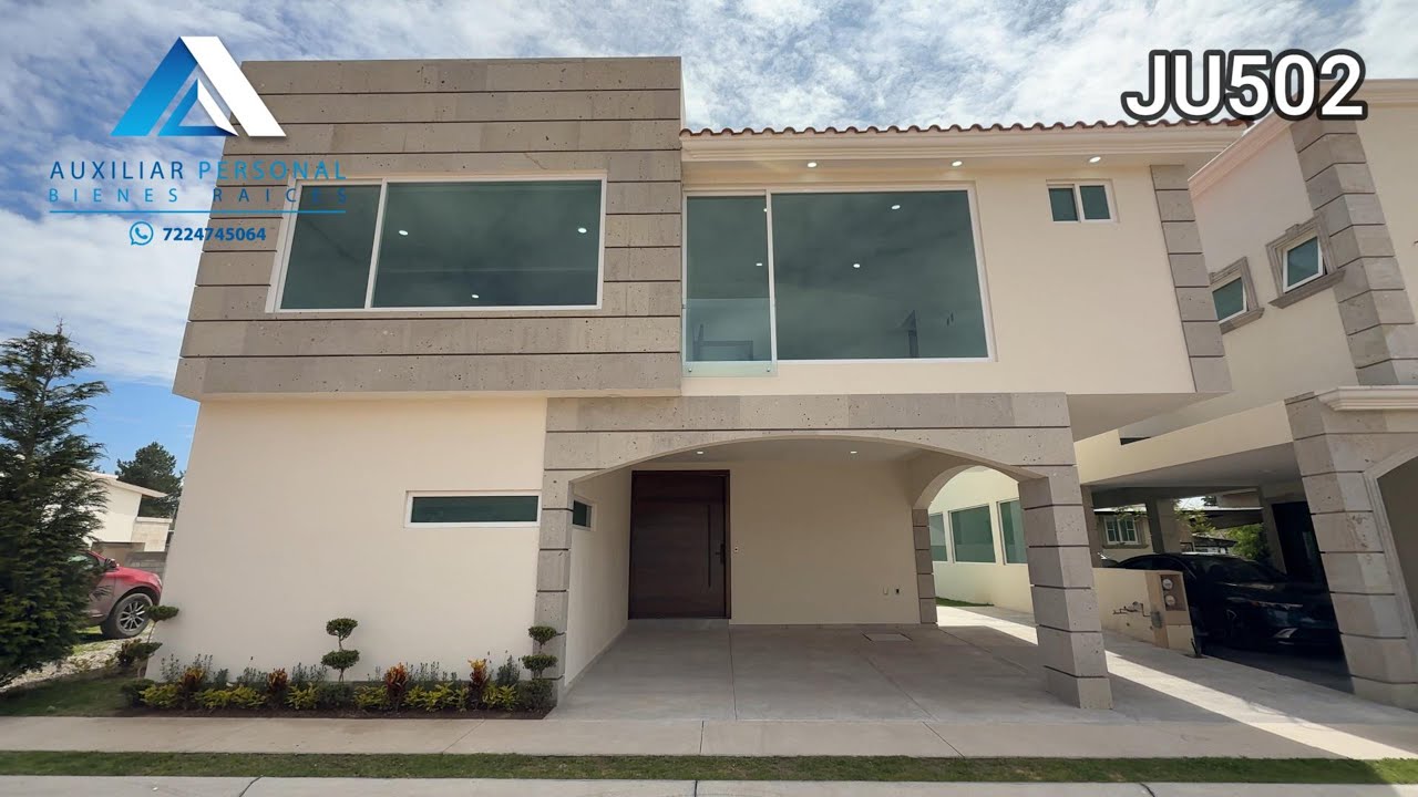 JU502 Casa en Venta en Metepec, Estado de México, rápida salida a CDMX