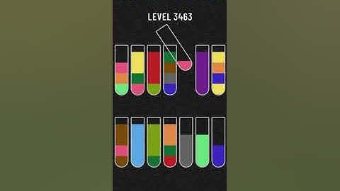 water sort puzzle level 3463