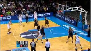 Eurobasket 2011 - Italy vs Germany Highlights