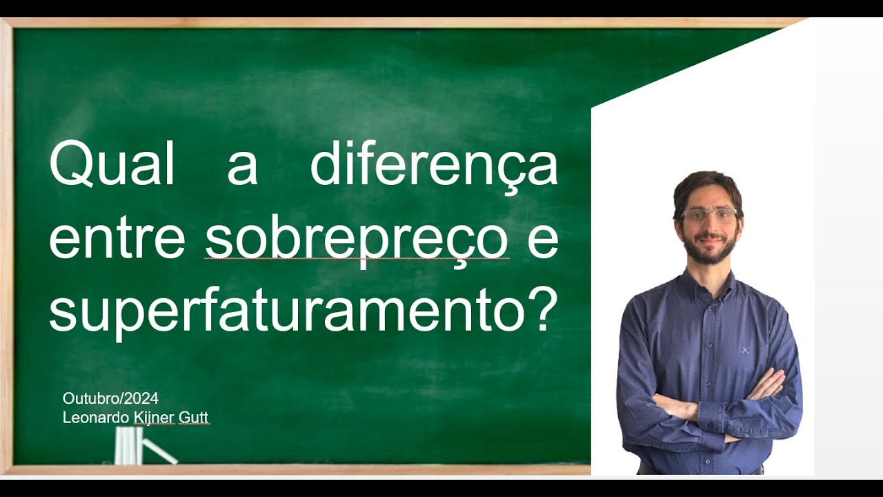 Qual a diferença entre sobrepreço e superfaturamento? - YouTube
