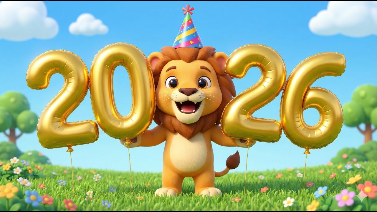 Happy New Year 2026! Nursery Rhymes  | Lolly Land