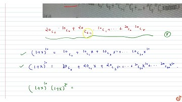 The value of r for which `(^20C_0).(^10C_0)+(^20C_(r-1)).(^10C_1)....+(^20C_0)(^10C_r)`  is min...