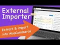 External Importer Plugin - Import Affiliate Products Into WooCommerce