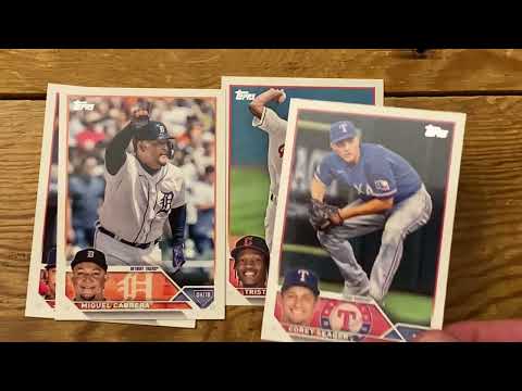 Baseball Card Theater - New Baseball Cards came out for Topps 2023