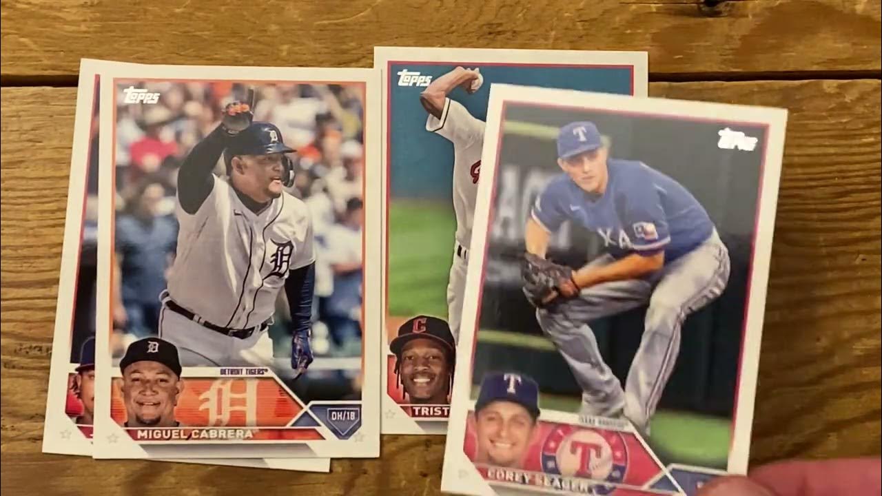 Baseball Card Theater New Baseball Cards came out for Topps 2023 YouTube