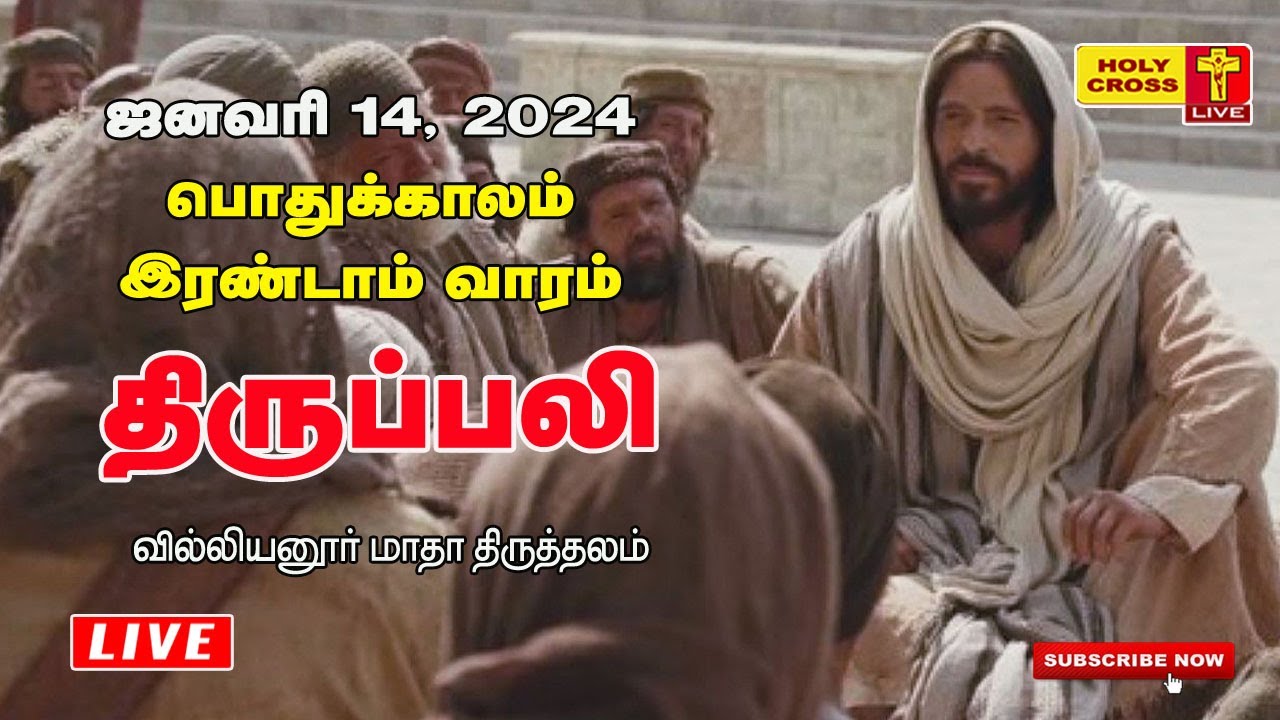 LIVE Sunday Evening Mass 14 January 2024 Villianur Lourdes Shrine live-sunday-evening-mass-14-january-2024-villianur-lourdes-shrine
