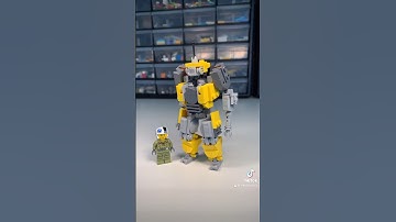 Lego Mech Suit - Frank #legomocs #moc #cyberpunk #lego #tiktok #titanfall #mecha #afol