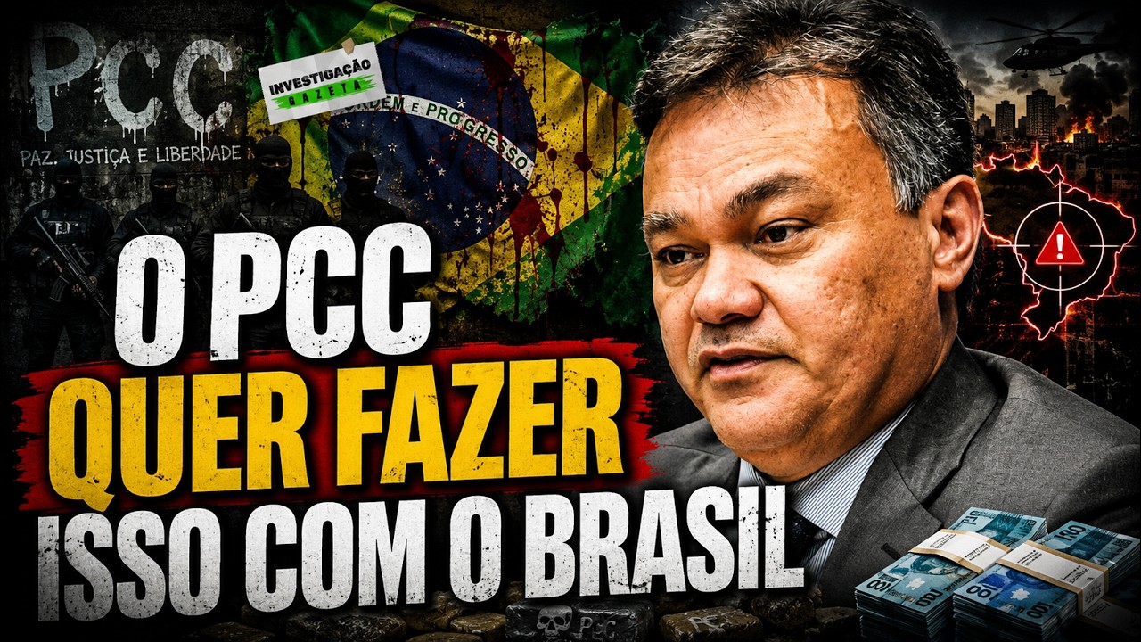 BRASIL CAMINHA PARA SE TORNAR UM NARCOESTADO, DIZ GAIKYA - YouTube