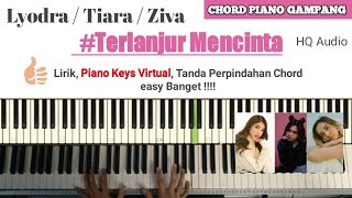 Easy Piano Chord Tutorial Maafkan Aku #TerlanjurMencinta - Lyodra / Tiara / Ziva