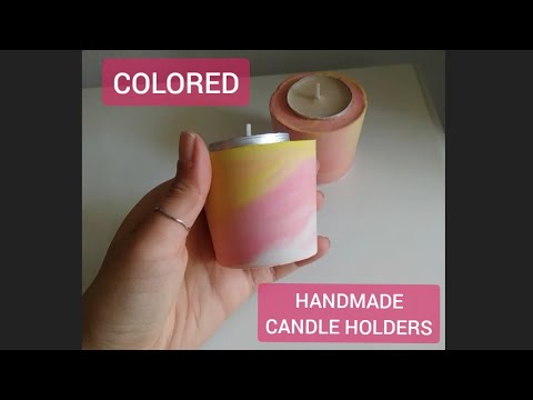 Video: How To Make Beautiful Plaster Candles Yourself