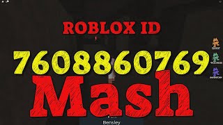 MASH Roblox Song Codes