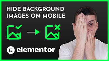 How to Hide Background Images on Mobile Devices in Elementor