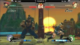 SBR Season 1 PlayOffs SSF4AE2012 WF SL Sol vs DB ToXY