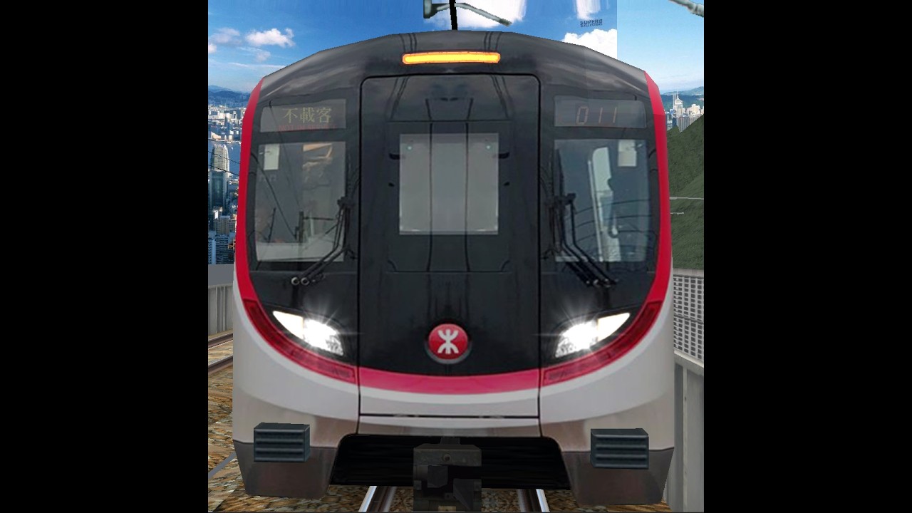 OpenBve Tung Chung Line from Hong Kong to Sunny Bay - YouTube