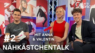 Nähkästchentalk #2: Mit Dancing Star Anna Ermakova und Valentin Lusin 💃 | Let&#39;s Dance 2023