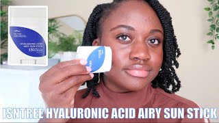 ISNTREE HYALURONIC ACID AIRY SUN STICK SPF 50+| KOREAN SUNSCREEN REVIEW by benenon 7,197 views 1 year ago 8 minutes, 45 seconds