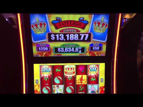 LOTERIA Slot Machine GRAND Jackpot $13K