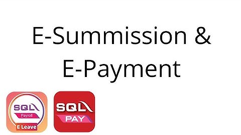 E SUBMISSION & E PAYMENT