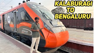 VANDEBHARAT EXPRESS | Kalaburagi To Bengaluru | Inaugural Journey #kannadavlogs