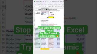 Excel Hack That Combines TAKE + FILTER + SORT + CHOOSECOLS + XMATCH 🤯Smart Data Magic in Excel ⚡