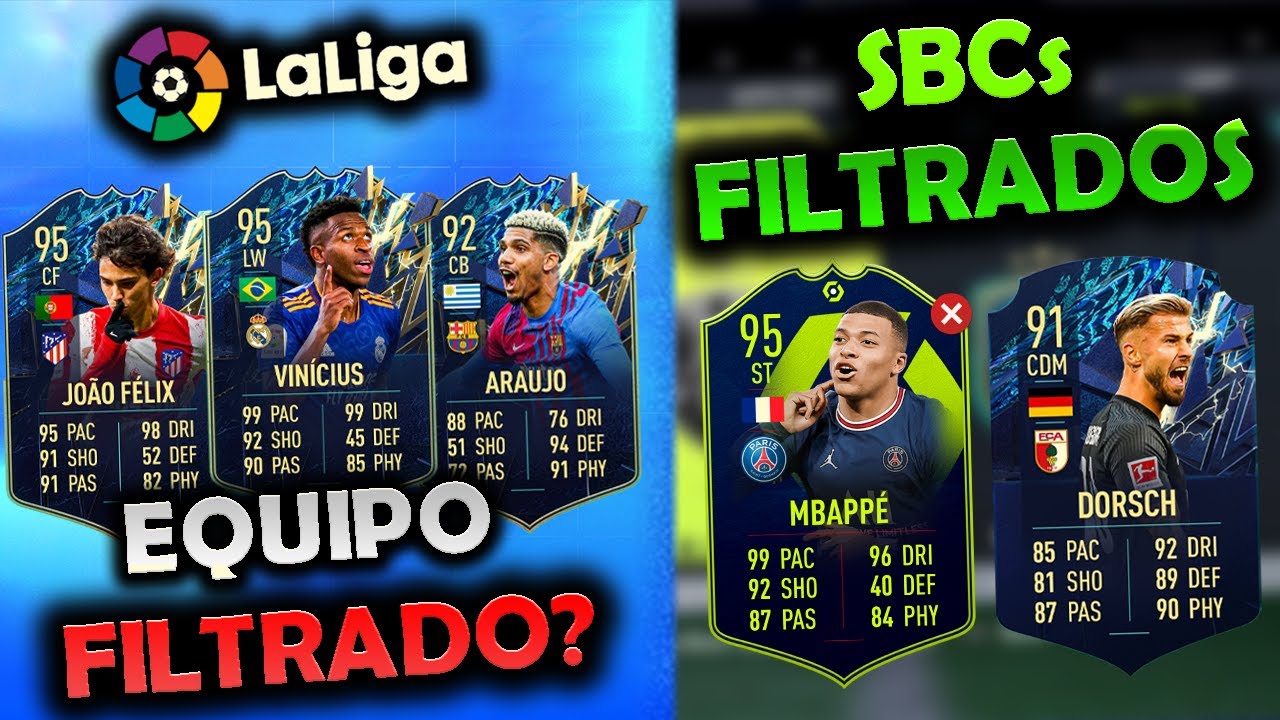 🔥TODO EQUIPO TOTS LA LIGA FILTRADO?! 🐢SALDRÁ MBAPPE POTM? ✅ULTIMO SBC TOTS BUNDESLIGA y MERCADO