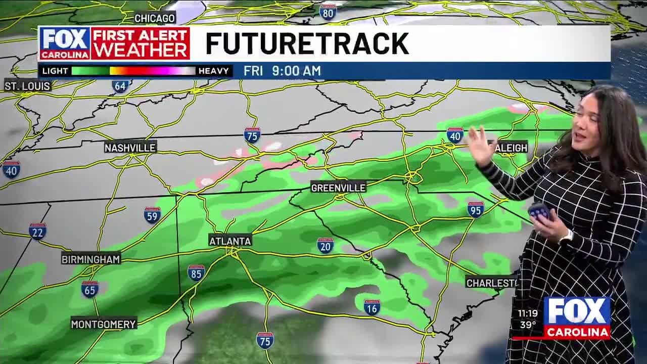 Wintry weather expected throughout the week - YouTube