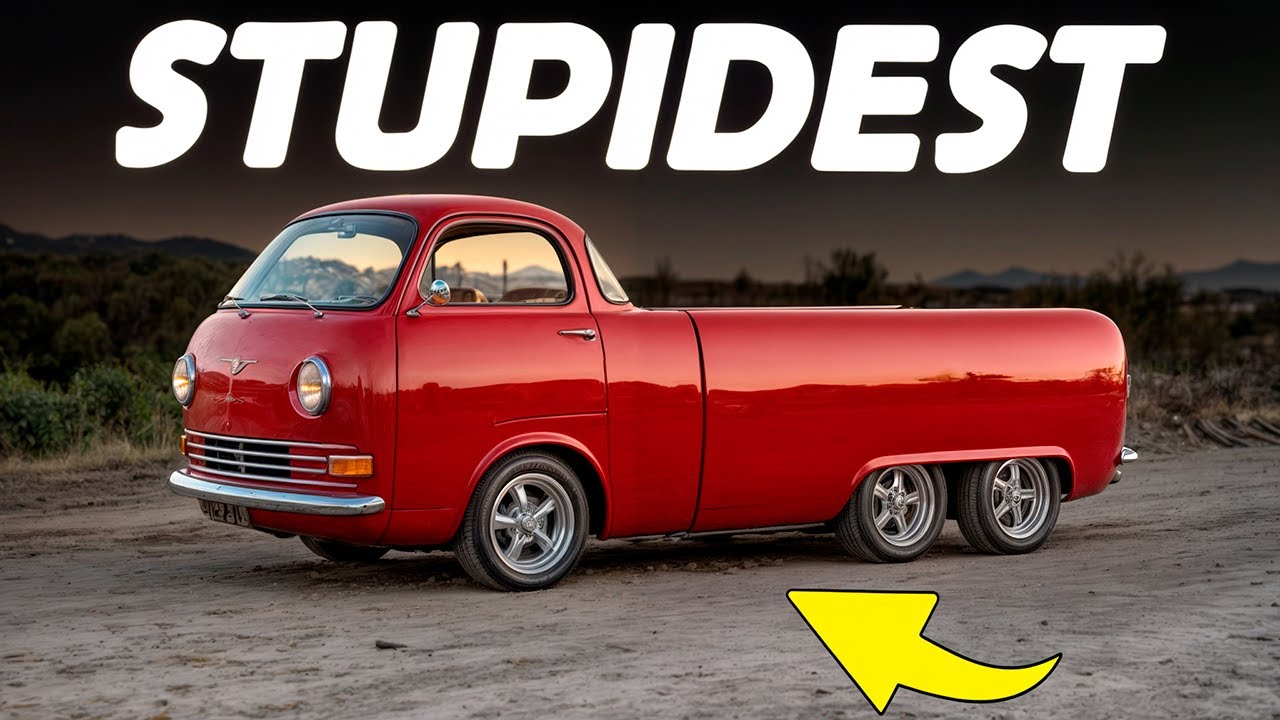 СУПЕР ЗАПРЕЩЕННЫЙ ПИКАП 1950-х! Вы не поверите, что они существовали!