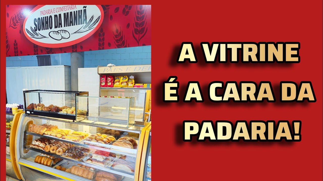  VITRINE DE PADARIA! ⚠️🥐🥯🍞🥖 