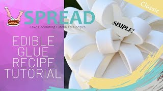edible glue recipe tutorial