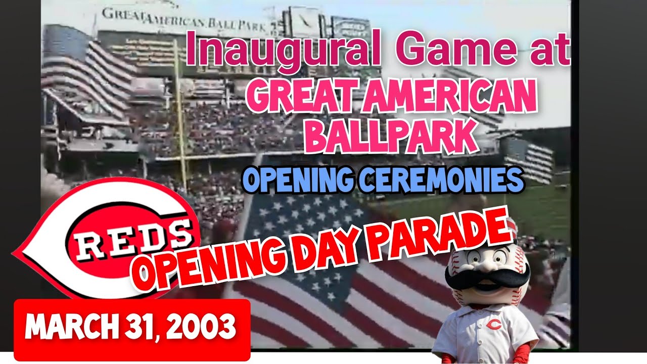 Cincinnati Reds 2003 Great American Ball Park Inaugural Season Authentic Patch – MLB