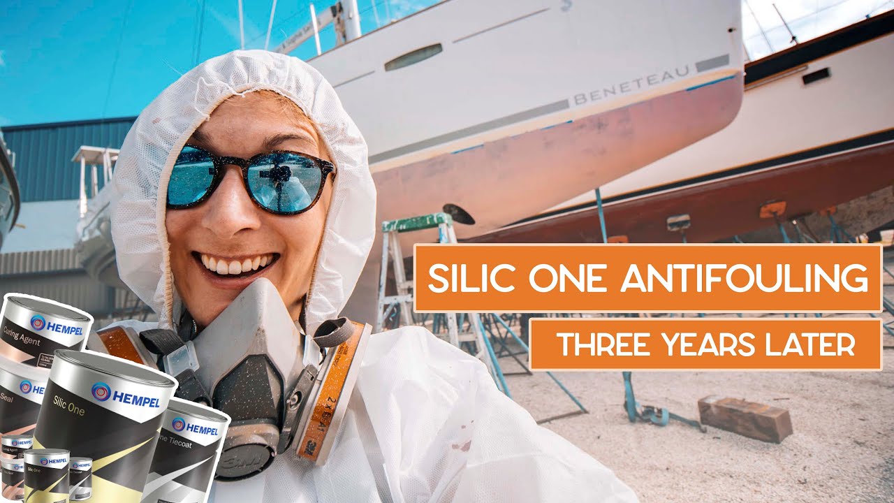 SILICONE ANTIFOULING: How did it hold after 2 years? (Watch before  applying!) 