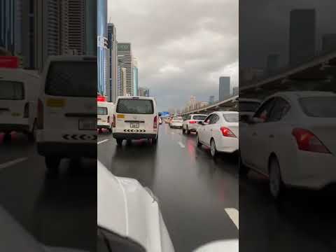 rain in dubai beautiful weather #dubai #dubailife #has #dubaitour #best #dubaivlog #million #like