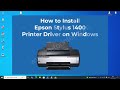How to Download & Install Epson Stylus 1400 Printer Driver on Windows