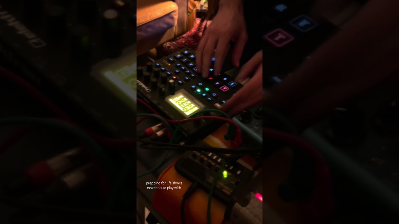 Preppin for new live setup! 