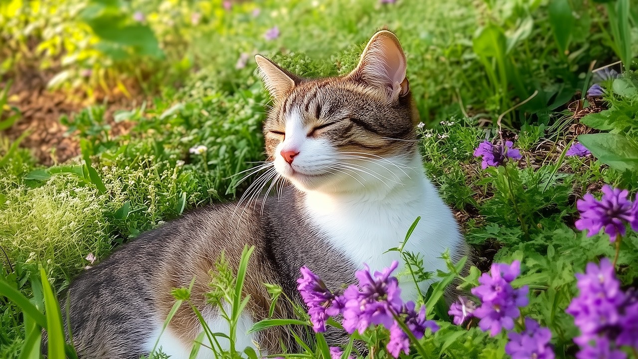 Музыка для сна кошек 🌙 Успокаивающая и расслабляющая музыка для кошек 🐾 Успокаивает тревогу и