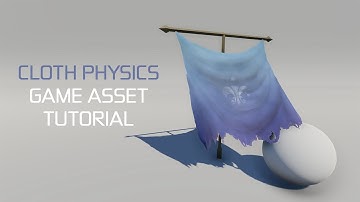 GAME ASSET TUTORIAL - Creating a Flag Using Unity 5 Cloth - Preview