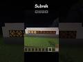 cara membuat light hack di Minecraft #minecraftshorts