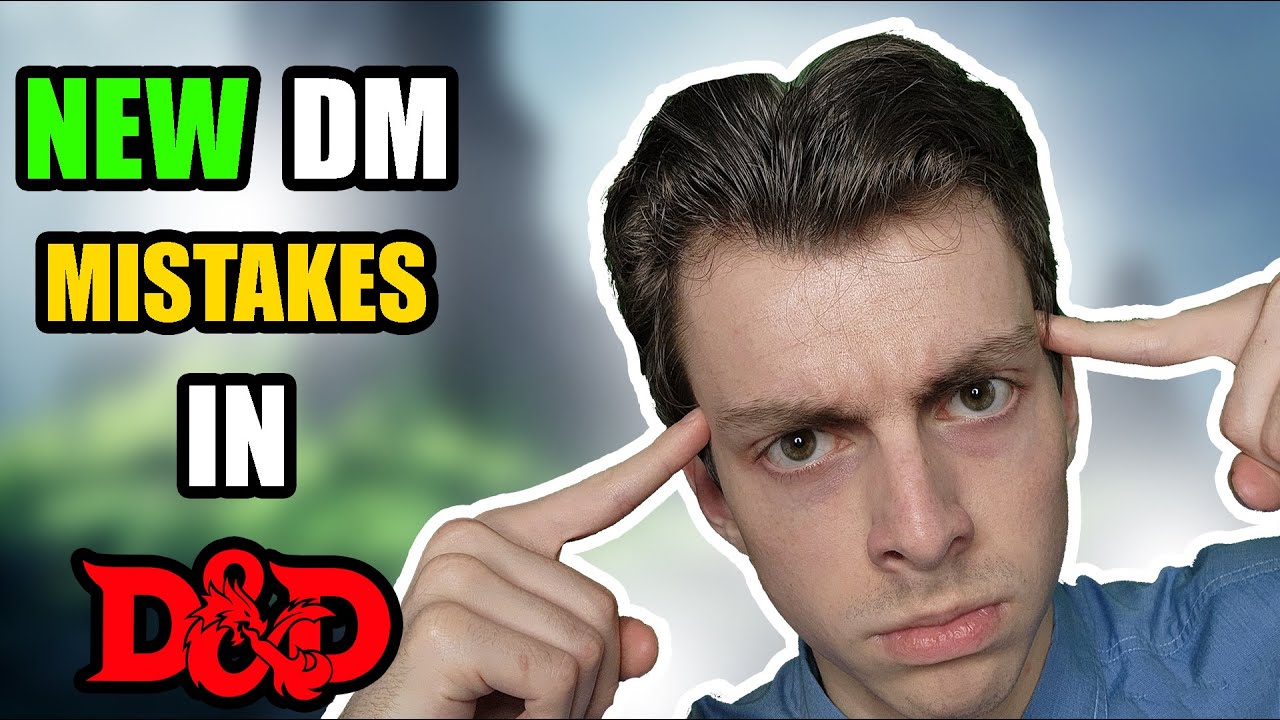 5 Things to AVOID as a NEW Dungeon Master in D&D! - YouTube