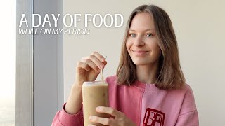EVERYTHING I EAT IN A DAY | on my period, vegan food