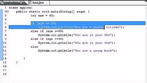 Java Programming Tutorial   19   else if Statement   YouTube