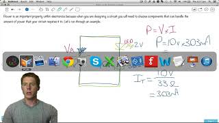 Electronics Fundamentals Tutorial #17 Power in DC Resistor Circuits