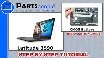 Dell Latitude  3590 (P75F001) CMOS Battery How-To Video Tutorial