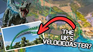 JURASSIC WORLD COASTER (POV)- Universal United Kingdom Resort Concept