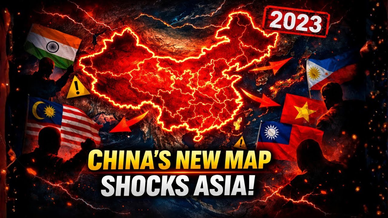 Why China’s New 2023 Map is Infuriating Its Neighbors: Border Conflicts Explained 🌏🗺️