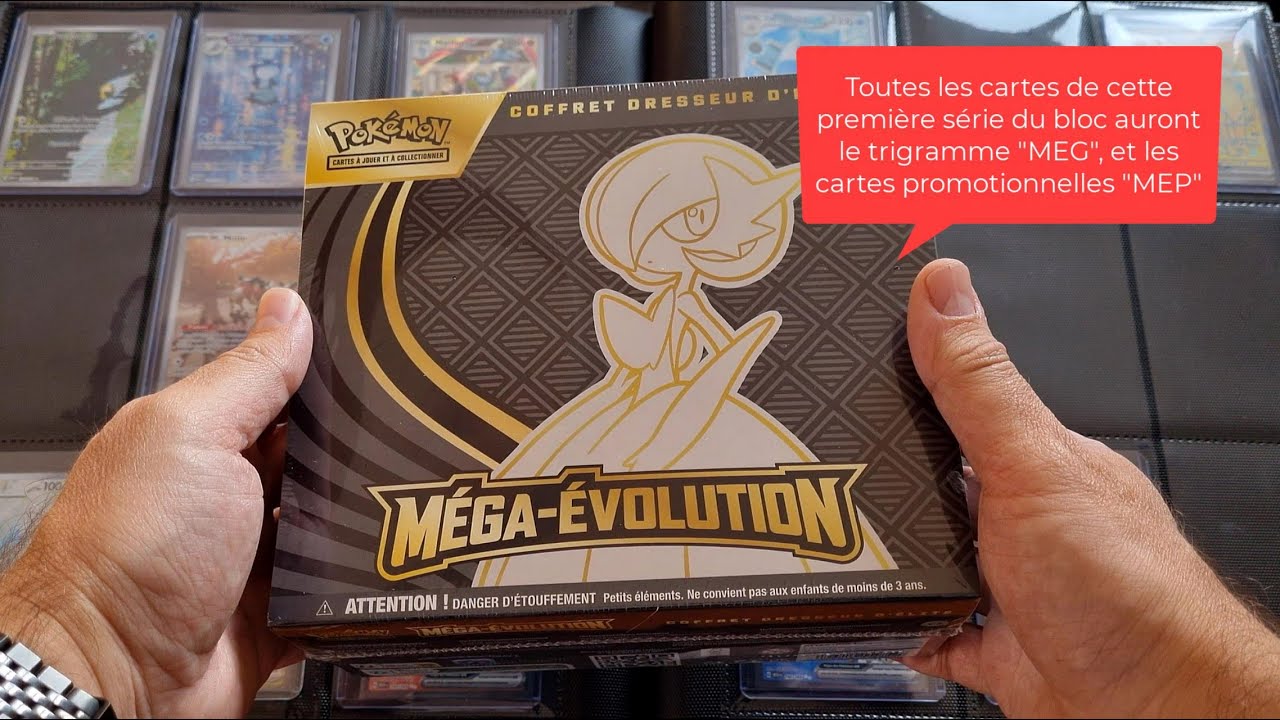 Nouveau Bloc Pokémon Méga Evolution ! Ouverture Coffret Dresseur Elite ETB Méga-Gardevoir !