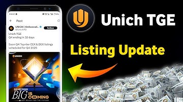Unich Airdrop Listing Date || Unich Airdrop New Update || Unich Airdrop
