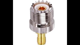 ABONIX SMA Female to UHF Female Connector