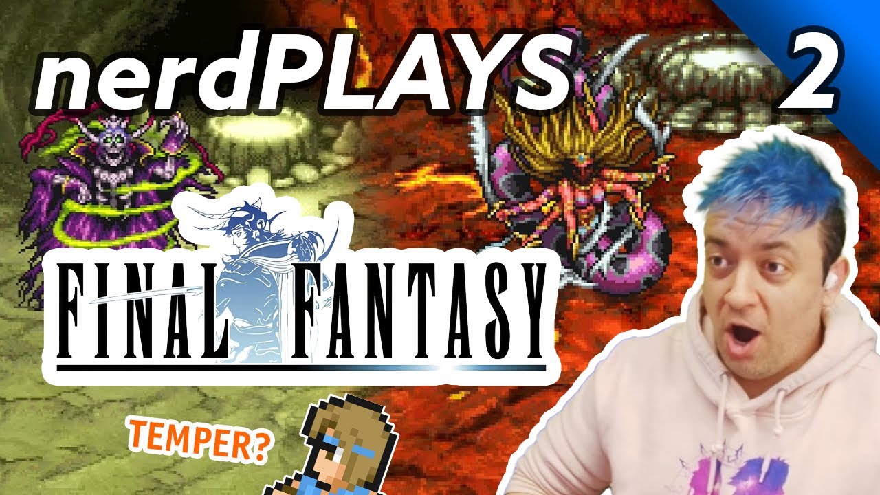 FFI: Pixel Remaster Part 2 - nerdSMASH First Playthrough & Reaction [ nerdPLAYS ]